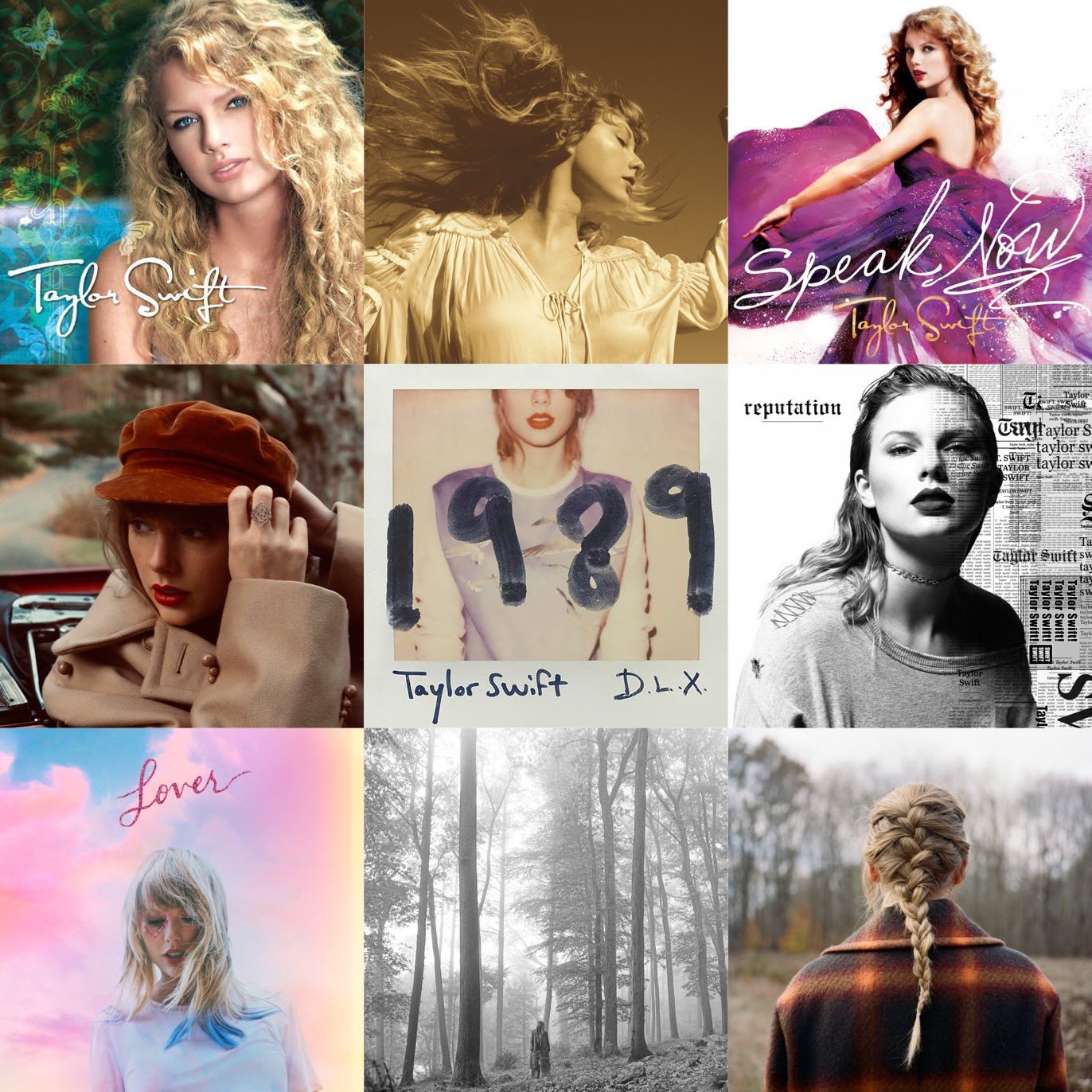 Taylor swift albums