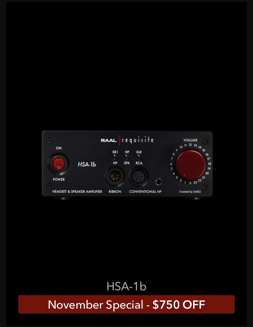 TheSourceAV's tweet photo. Time is running out on this incredible sale on #RAALRequisite systems! Don’t miss this opportunity for the best sale we have seen on their products!
Check out our new website 😎
https://t.co/bFqvSJJHNn
#headphones #audio #HiFi #TSAV #SR1A #STEREOPHONICS #stereo #tubeamplifier https://t.co/YEc18XC0bG