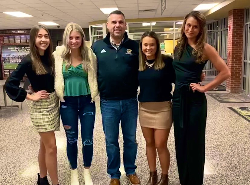 A final send-off to our seniors at tonight’s banquet! Thank you for your dedication to Lady Rebels volleyball—since middle school! You’ve made an impact, and we wish you the best!