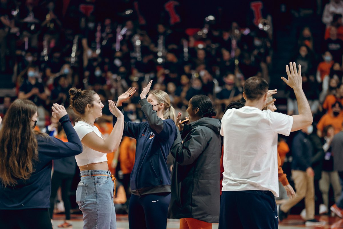 It was a #Illini party at <a href="/StateFarmCenter/">State Farm Center</a>!