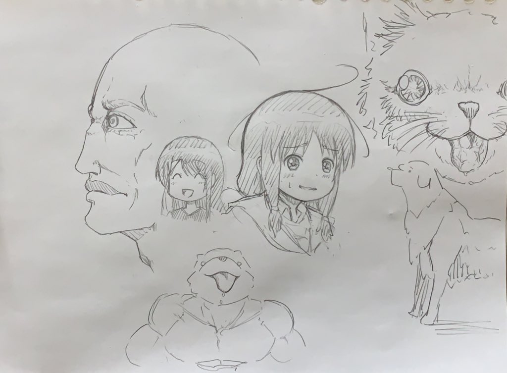 #今月描いた絵を晒そう 