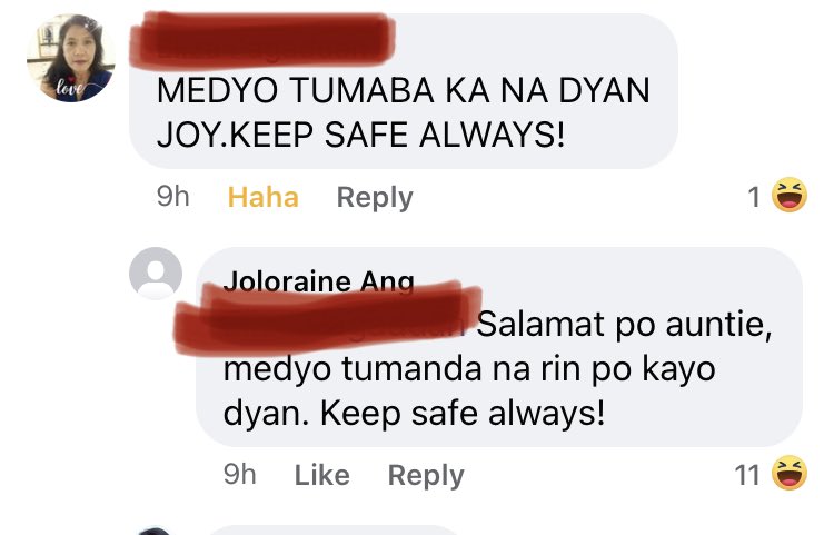 JoloraineAng's tweet photo. god bless na lang po, auntie https://t.co/Ue6DHnZ71c