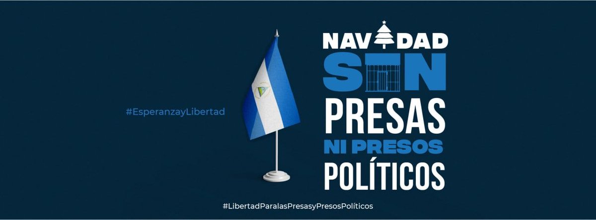Estamos comprometido y seguimos de pie exigiendo al gobierno dictatorial la pronta liberación de todos nuestros presos políticos. 
#SOSNicaragua 
#libertadpresospoliticos 
#NavidadSinPresosPolíticos 
#LibertadYa 
<a href="/AlianzaCivicaNi/">Alianza Cívica Nicaragua</a>