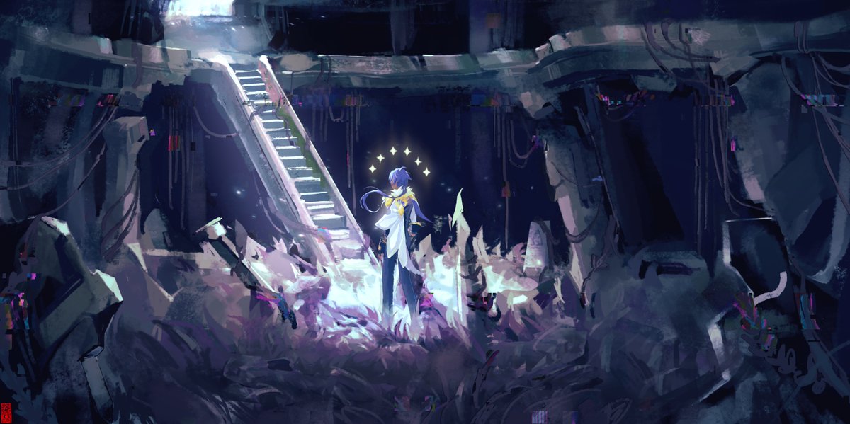 glittrful's tweet photo. let's go home.

#ガイア生誕祭2021
#原神 #GenshinImpact #kaeya https://t.co/bUaAVKlHPZ