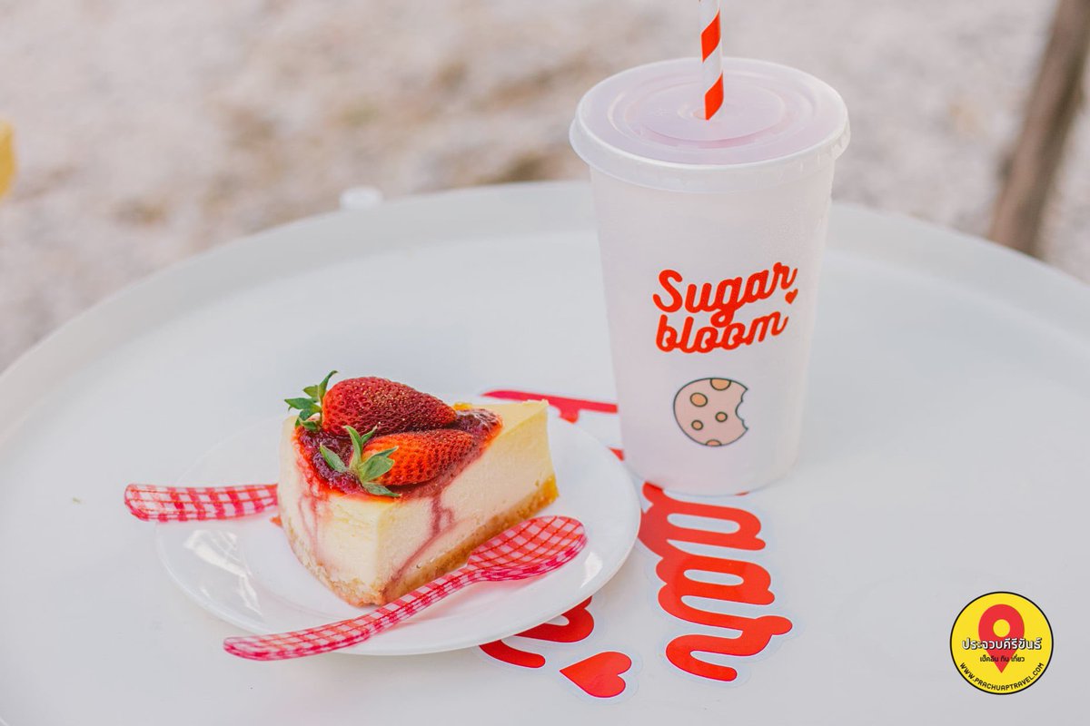 review_prachuap's tweet photo. " SUGAR BLOOM " คาเฟ่หัวหิน เปิดใหม่สวยใส  โทนสีขาวแดง มุมถ่ายรูปเพียบ มีมุมนั่งทั้งด้านในและนอกร้าน เปิดตั้งแต่ 08:00-19:00 น. มีทั้งเครื่องดื่มของหวานให้บริการ สายคาเฟ่มากัวหินต้องไม่พลาด !!! #คาเฟ่ #หัวหิน #cafe #huahin #รีวิวประจวบ #เที่ยวหัวหิน #Sugarbloom https://t.co/6wxfqoqG6Q