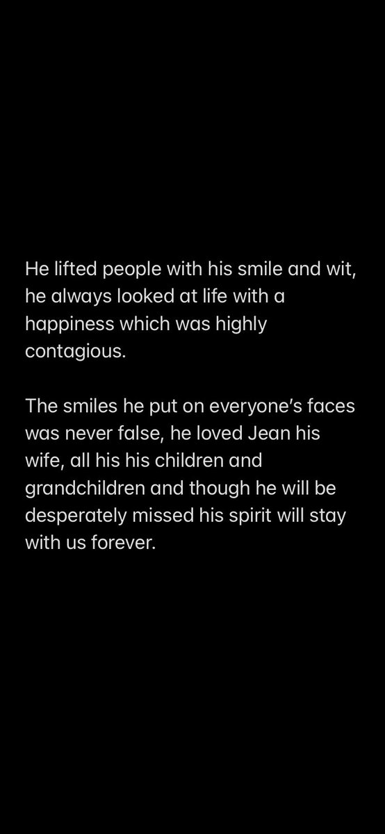 Crabbers's tweet photo. I’m sorry to share some truly sad news this morning about the passing of a legend. 

John Sillett.

The Sillett family have asked me to pass on the statement below and while everyone is devastated by the news want everyone to celebrate his amazing life.

Thank you x https://t.co/6XVWoCIxFy
