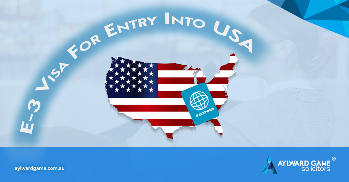 AylwardGame's tweet photo. The E-3 Specialty Occupation Visa is a US work visa exclusively for Australian citizens who are hired in professional roles in the US. Australians with a Bachelor’s degree in a specific field may qualify for this work visa.
https://t.co/dYwyXHDSzt
#E3Visa https://t.co/5jrJy3zUx1
