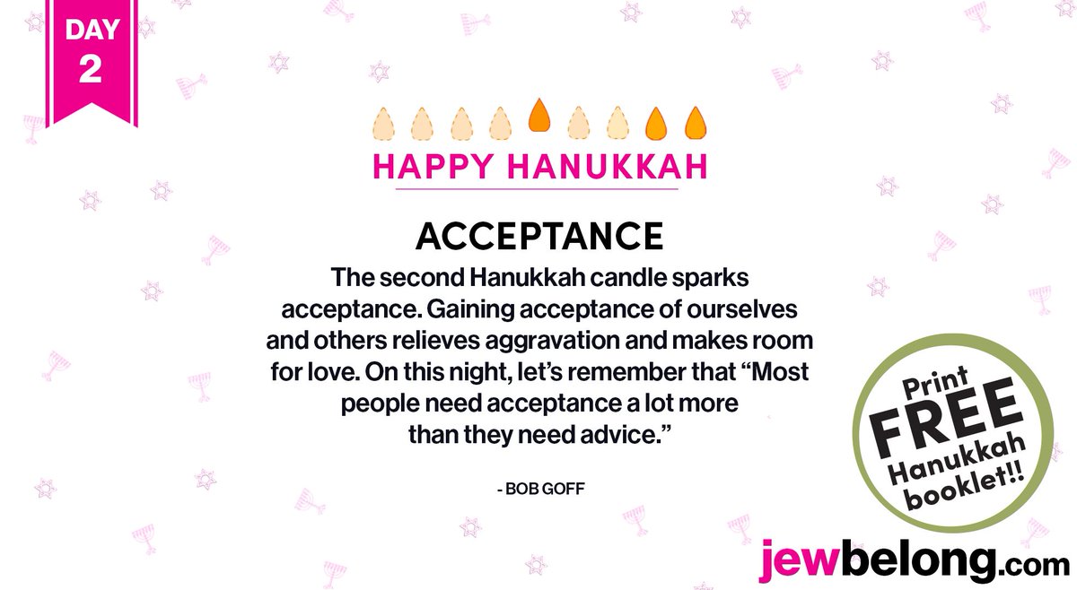 JewBelong’s don’t-miss Hanukkah booklet has two fantastic skits, modern readings, and the traditional blessings. bit.ly/3rlUFas 🔯❤️