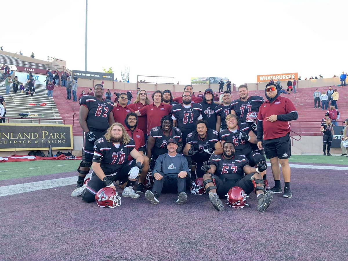 Couldn’t have asked for a better group of guys to finish my career as an Aggie with, no better way to end it than with one last dub with the boys. Excited for the future of the program! <a href="/NMStateFootball/">New Mexico State Football</a> Aggie up baby 🤠✌️ #76out