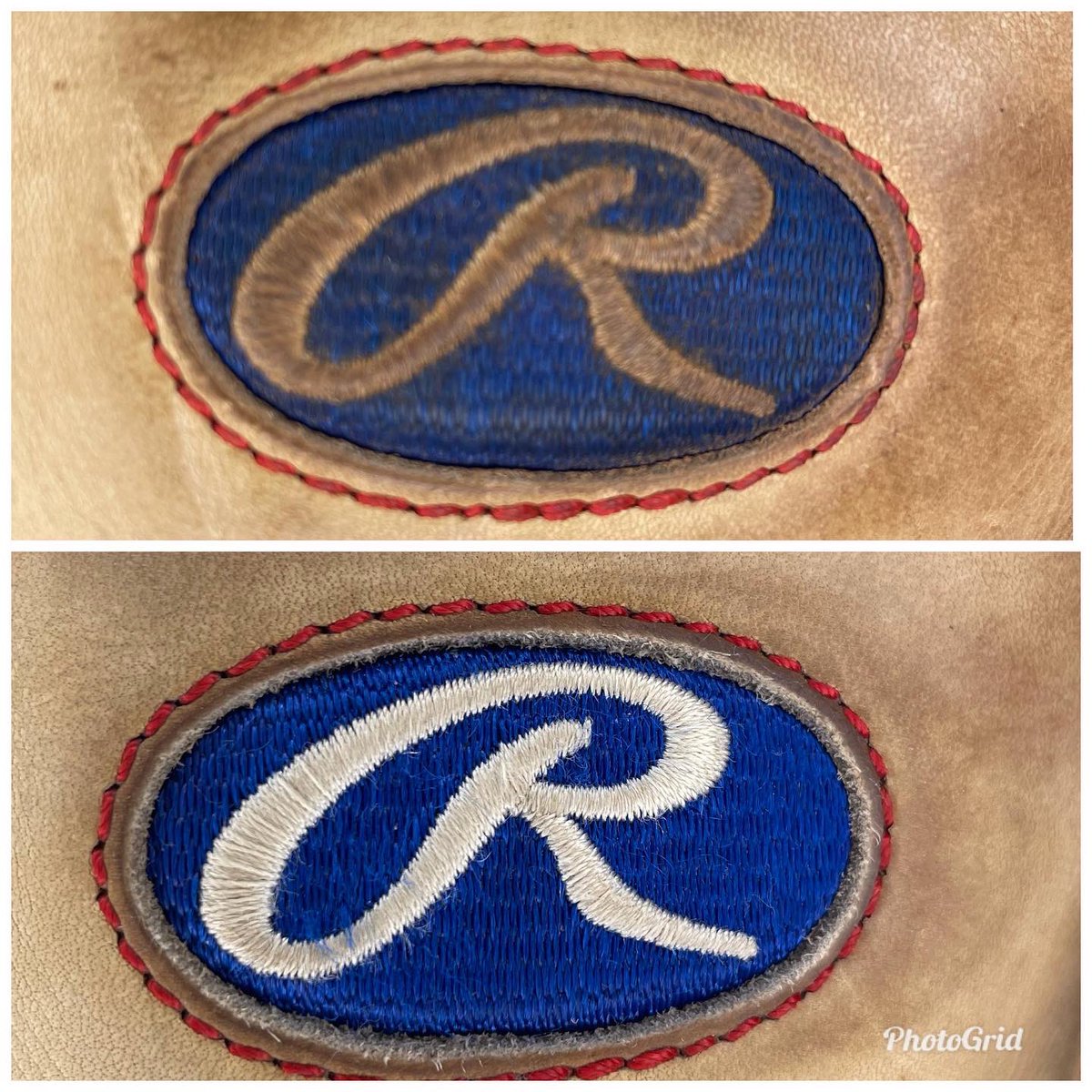 jlo2613's tweet photo. Rawlings Pro CM33 getting some love! Thank, @denzel.melendez  #ballplayersbalm #flatbillbaseball #rawlings #rawlingsglove #rawlingsbaseball #rawlingsgamer #flatbillbaseball #ballplayersbalm #gloverelace #gloverelacing #gloverelacer #gloverestoration #catcherslife #catchersmitt https://t.co/CWpPKcMSNz
