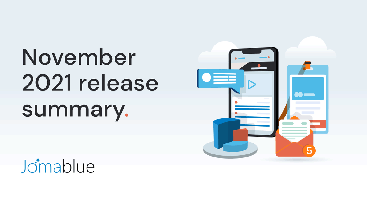 jomablue's tweet photo. Enhanced email campaign reporting, simple event Sign Up, and Live Stream interaction reporting support event organizers with a flexible solution for event delivery.
Explore our latest release: https://t.co/PfiRowNnof.

#virtualevents #eventprofsau #eventindustry #eventtech https://t.co/hBRpQ39L7t