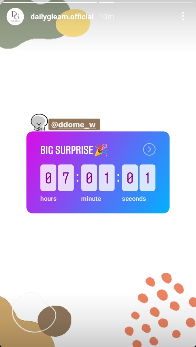 DomeGlobalFC's tweet photo. Peaches 🍑 @WDdome going to give us big surprise today for #DailyGleam #DG1stanniversary
Don't forget to follow IG @ DailyGleam.official for the updates https://t.co/2qW3TuL5Bb