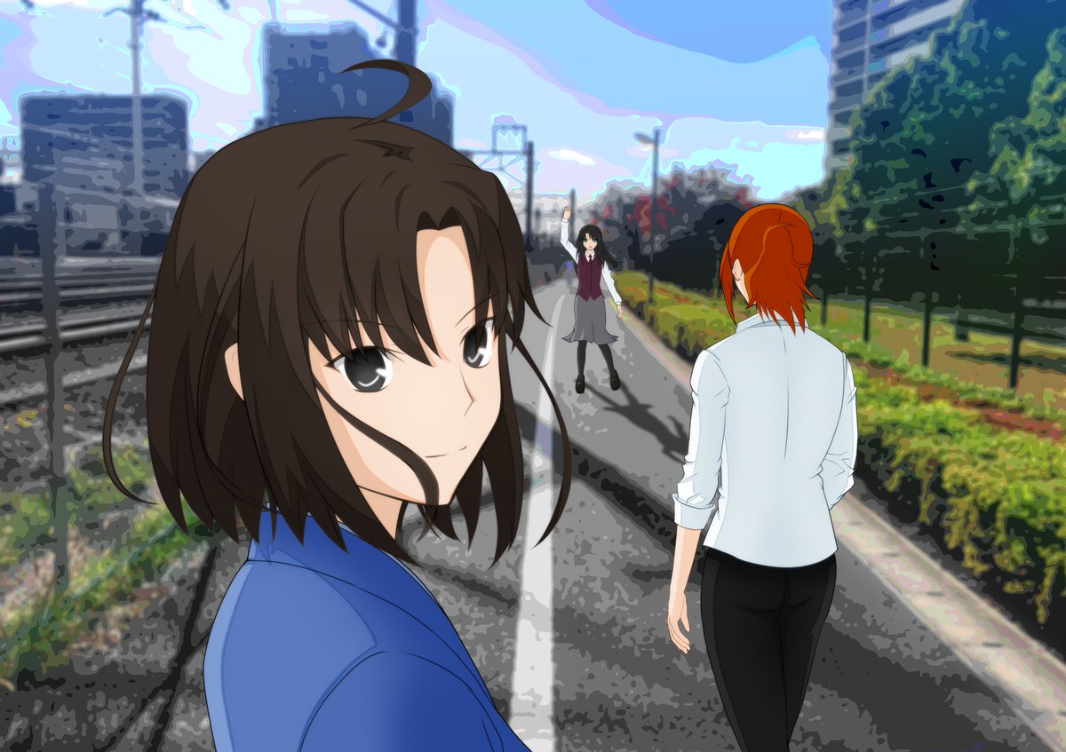 outV88's tweet photo. #空の境界 
#両儀式 https://t.co/sCOHvQ2xwq