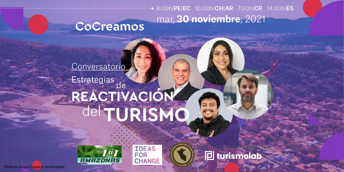 cocreamosfest's tweet photo. Desde este espacio virtual y con la ayuda de expertos, identificaremos los factores a considerar para una adecuada reactivación y conoceremos cómo se viene gestionando.

Súmate, martes 30, 8:00am, Lima
https://t.co/hnGLnqBV09

#cocreamosfest #culturacolaborativa #colaboración https://t.co/4iwpJ1aajj