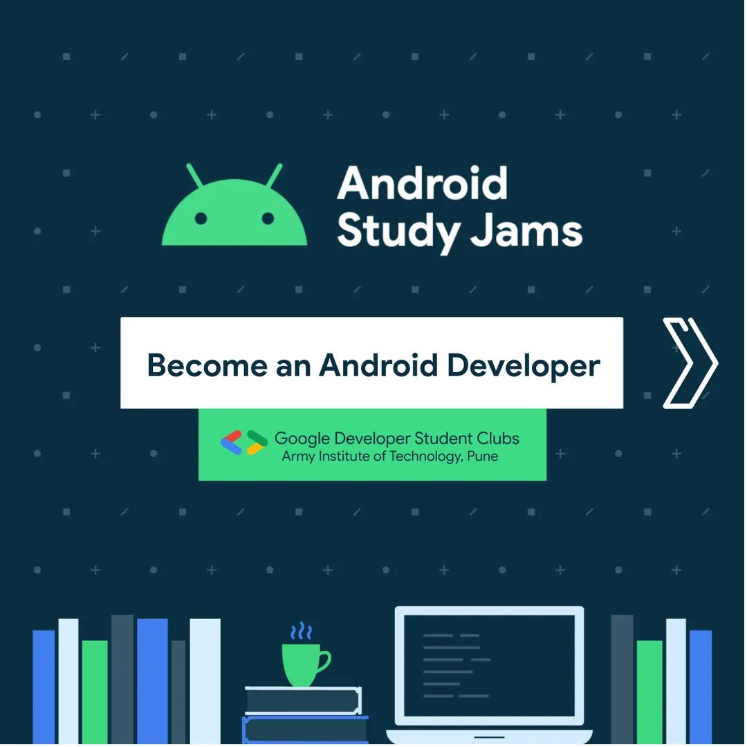 dsc_ait's tweet photo. Android Study Jams 2021

We are again back for those who want to learn Android Development📱💻

This year we are planning to host some exciting sessions. 

#androidstudyjams #android #kotlin #googledevelopers #AndroidStudyJams #androidstudyjams2021 #googledeveloperstudentclubs https://t.co/lZArYpFZCO