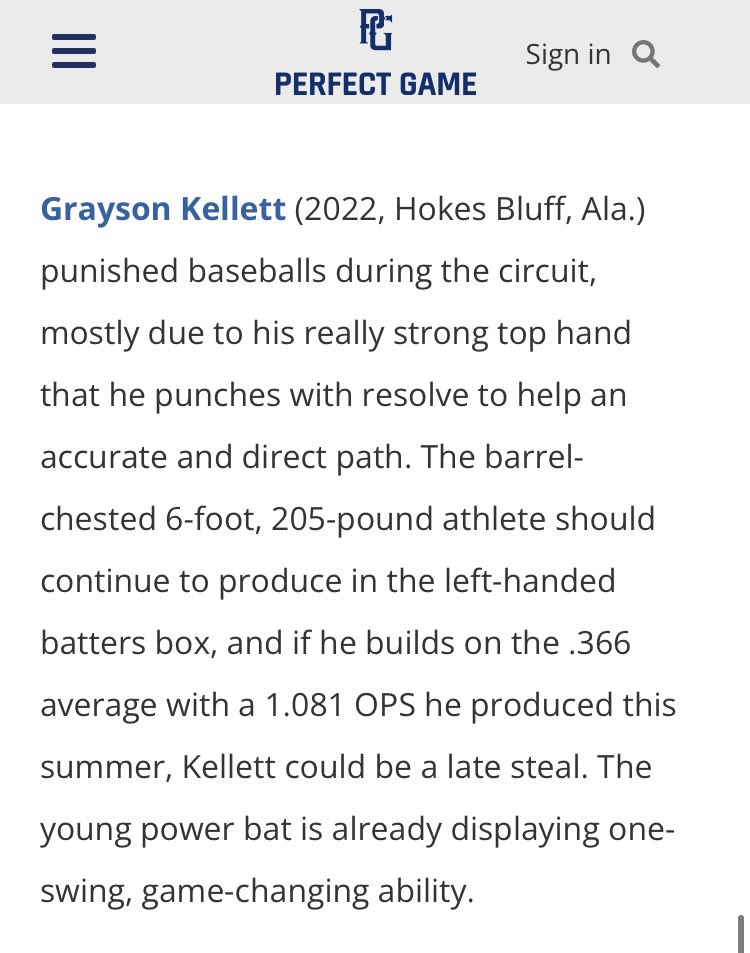 S/o to <a href="/PG_Uncommitted/">PG_Uncommitted</a> for a great write-up!
<a href="/TaylorTalbot1/">Taylor Talbot</a> 
<a href="/glencoebasebal1/">Glencoe Baseball</a> 
<a href="/CoachDrakeNCSA/">Andy Drake</a> 
<a href="/AverageJoesSpo1/">Average Joe’s Sports Talk, LLC</a>