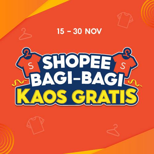 Ada Kaos Eksklusif Shopee untuk kamu dengan selesaikan misi di Shopee. Yuk klik link ini sekarang! shp.ee/54gncqxq7wb
