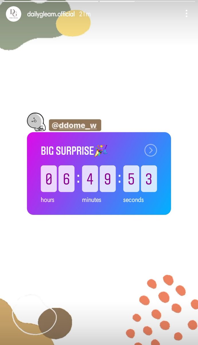 nadinemae03's tweet photo. Big surprise from Dome and Daily Gleam today!🤩 Stay tuned peaches💕 uwu excited🤩
Follow Daily Gleam on ig: https://t.co/0XhnVSEbOq
@WDdome #DailyGleam #DG1stanniversary https://t.co/W88qDujdWE