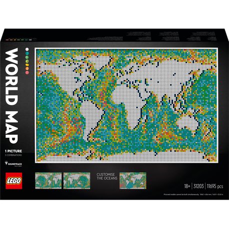 Do you need some colorful tiles? We now have them 🎉 Just parted out two sets of LEGO 31203 World Map 🤩  Visit us: store.bricklink.com/RickBrickMorty or rickbrickmorty.brickowl.com #LEGO #AFOL #RickBrickMorty  #BrickLink #BrickOwl