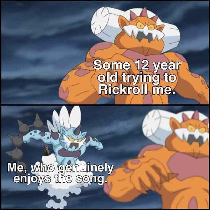 Pokemon Get rickroll