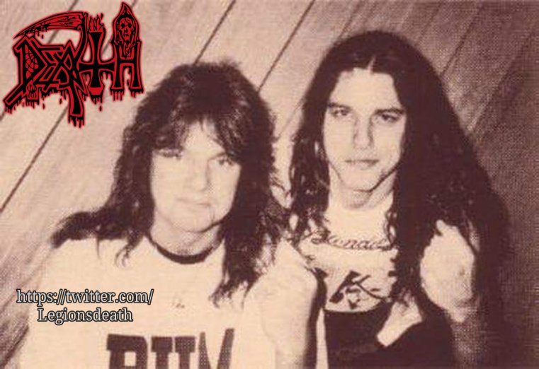 Happy Birthday 
Andy LaRocque 
Born November 29th, 1962 
guitars in Death album "Individual Thought Patterns" release date 1993. Here with Chuck Schuldiner 
#AndyLaRocque #guitars #90s  #deathmetal #oldschool #chuckschuldiner #deathband
