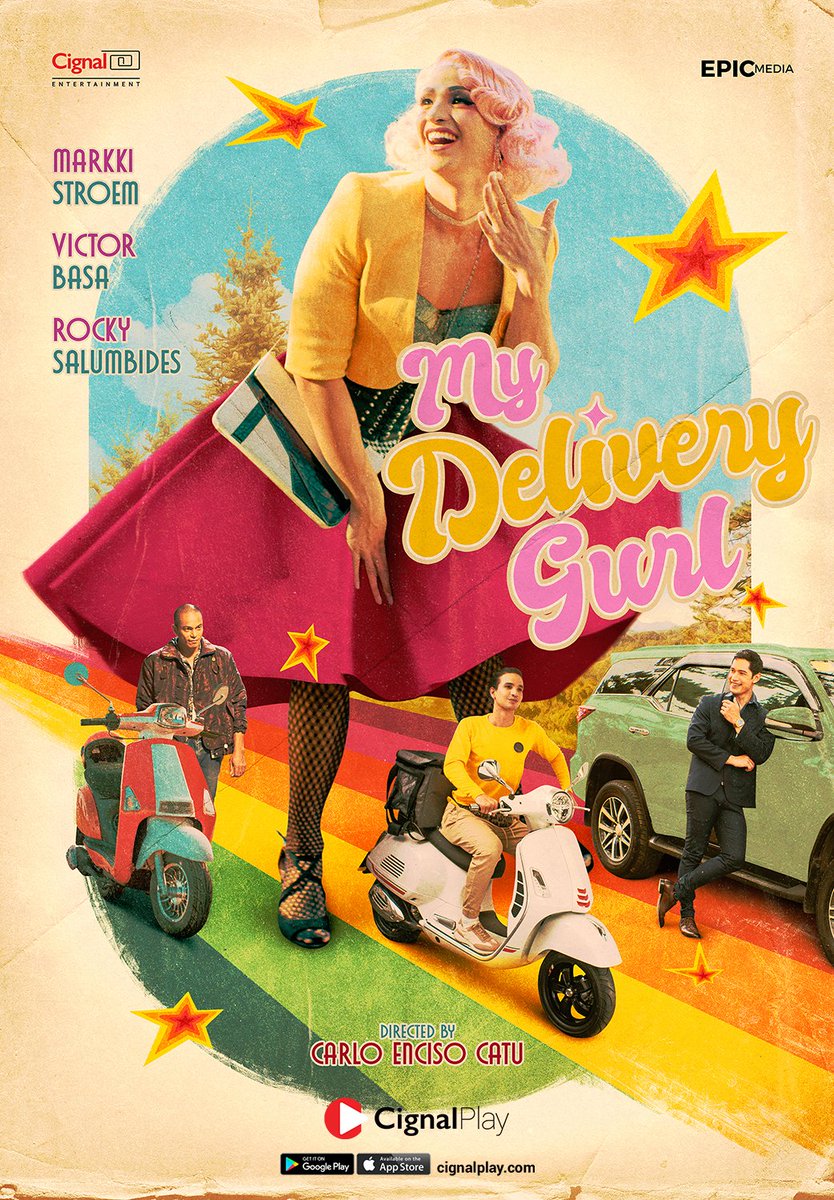 TABEEEEH!!! Pa-arrive na ang ate niyong delivery na 5-stars na ang service, 5-stars pa ang beauty! 🛵✨

Cignal Entertainment &amp; Epicmedia's #MyDeliveryGurl, directed by Carlo Enciso Catu, SOON on <a href="/CignalPlay/">Cignal Play</a> 💋 #LavarnLungs #Pride