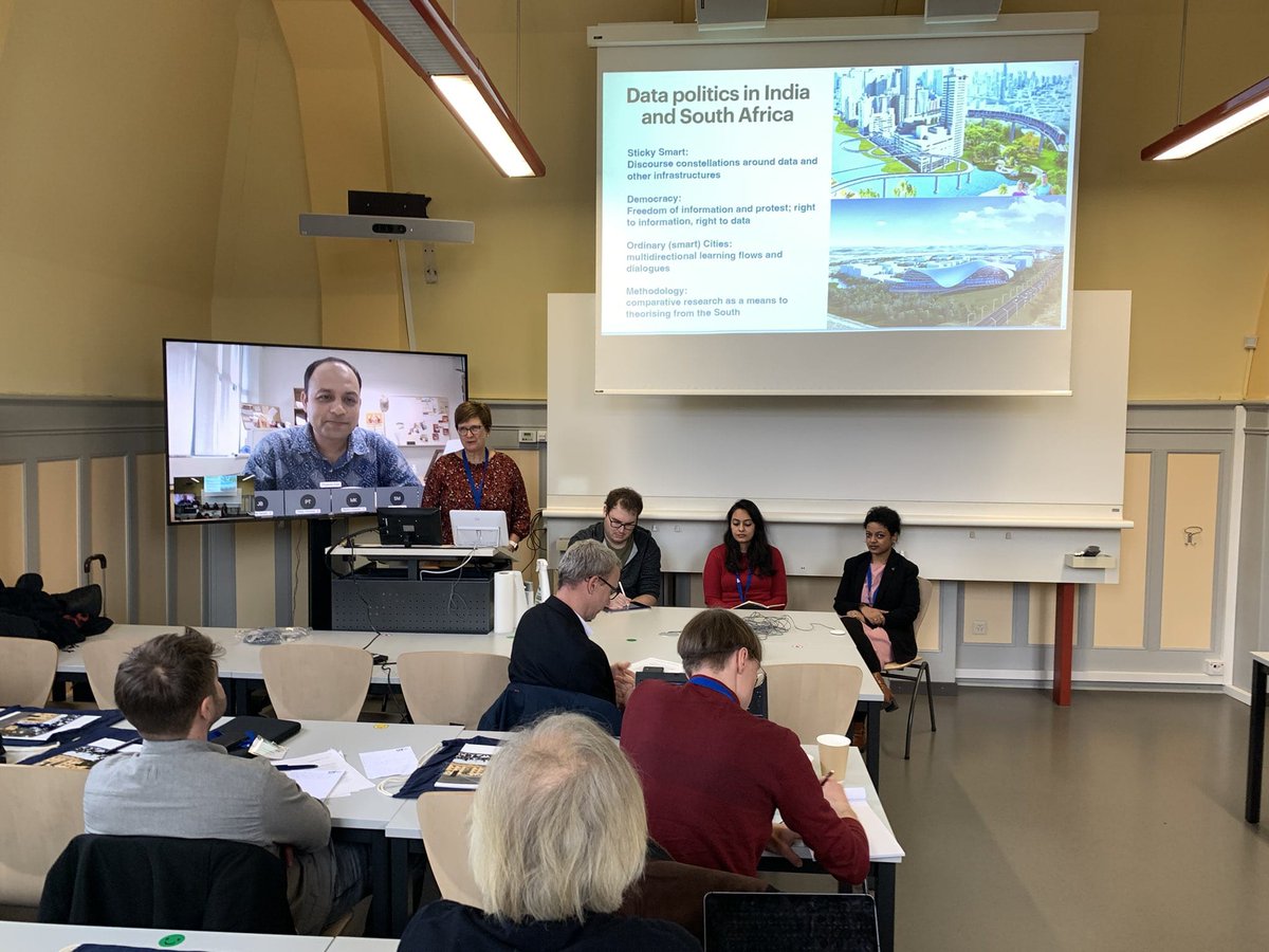 A brilliant hybrid workshop on Smart Cities and Data was organized by our team members in Switzerland and attended by participants both physically and virtually from around the world. I presented our research work on Indian smart cities with #Arunima Ghoshal and #Anwesha Aditi