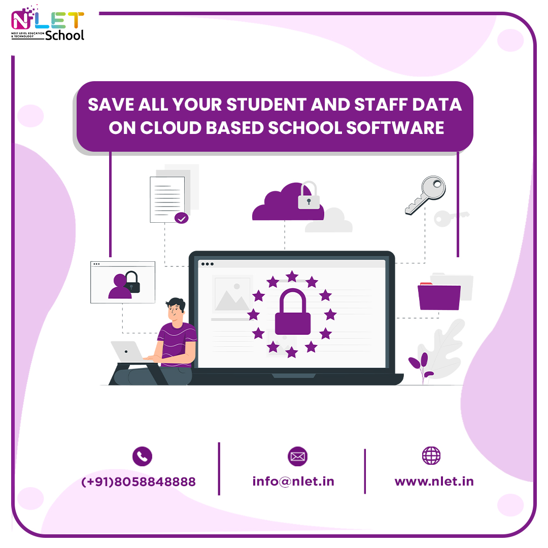 nletschool's tweet photo. Worried about data security in your school?

School management software gives cloud support and protects all the information pertaining to your school against any cyber attack.

🌐 https://t.co/YNaYg1cLfy

#schoolmanagementsoftware #schoolsoftware #schoolmanagementsystem #erp https://t.co/tNqIn6jdq4