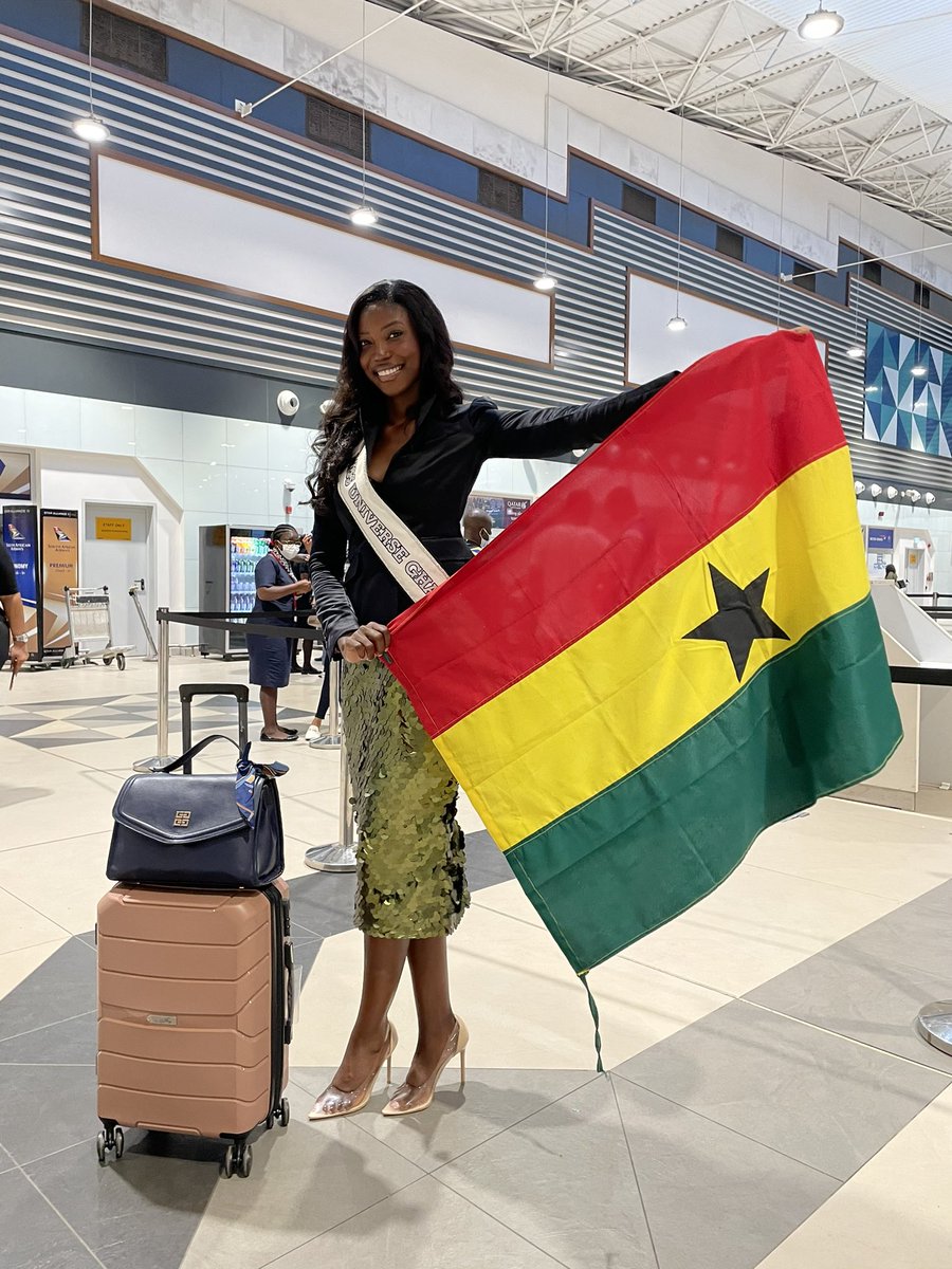naa_morkhor's tweet photo. Hiii lovelies!! 🥰🥰 I left for the 70th Edition of @MissUniverse in Israel . I hope I have your support 💞💕❤️ Let’s do this Ghana 🇬🇭🇬🇭❤️ https://t.co/5l87Dl1dt8