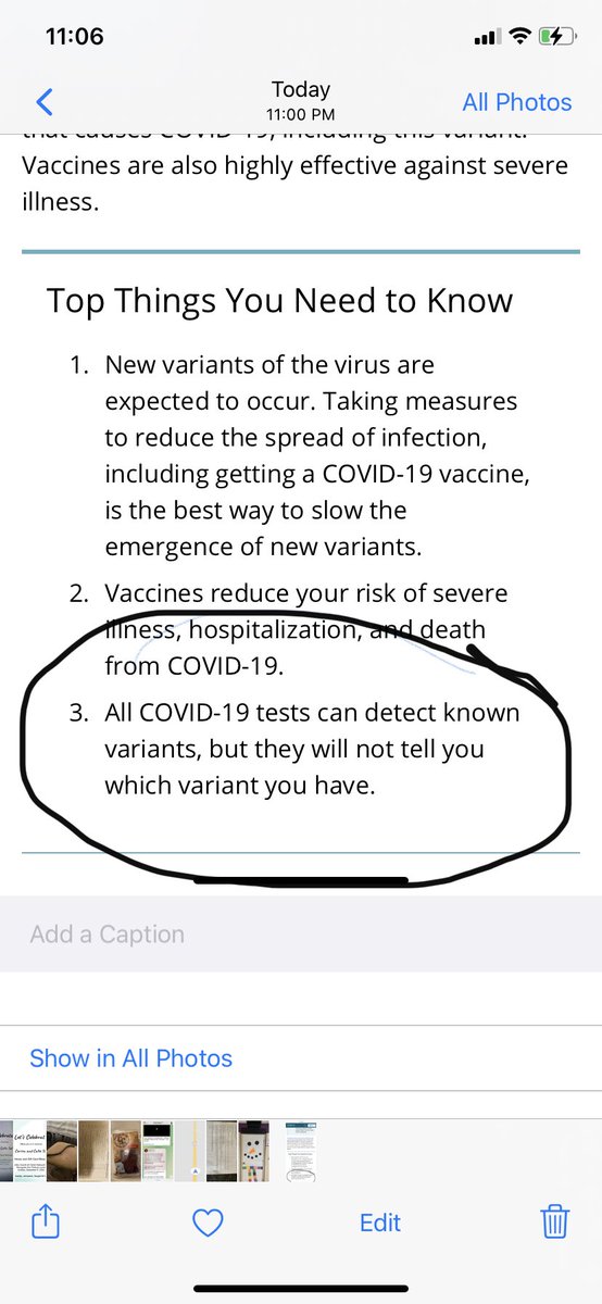 rlwesbrooks's tweet photo. @starryworld5 @FoxNews I agree that science supports a virus changing or mutating over time. My disagreement is with the initial step - the test. https://t.co/wRjITHY8mM