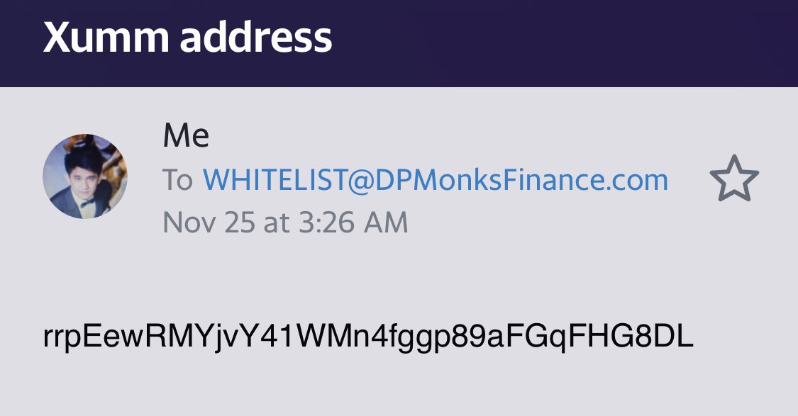 ceeJperez's tweet photo. @DPMonksFinance hi, is the drop for whitelist over? https://t.co/KqB1RCFGqo