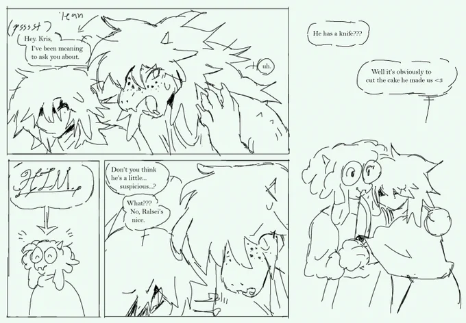 Thoughts on Kris &amp; Ralsei's relationship v 