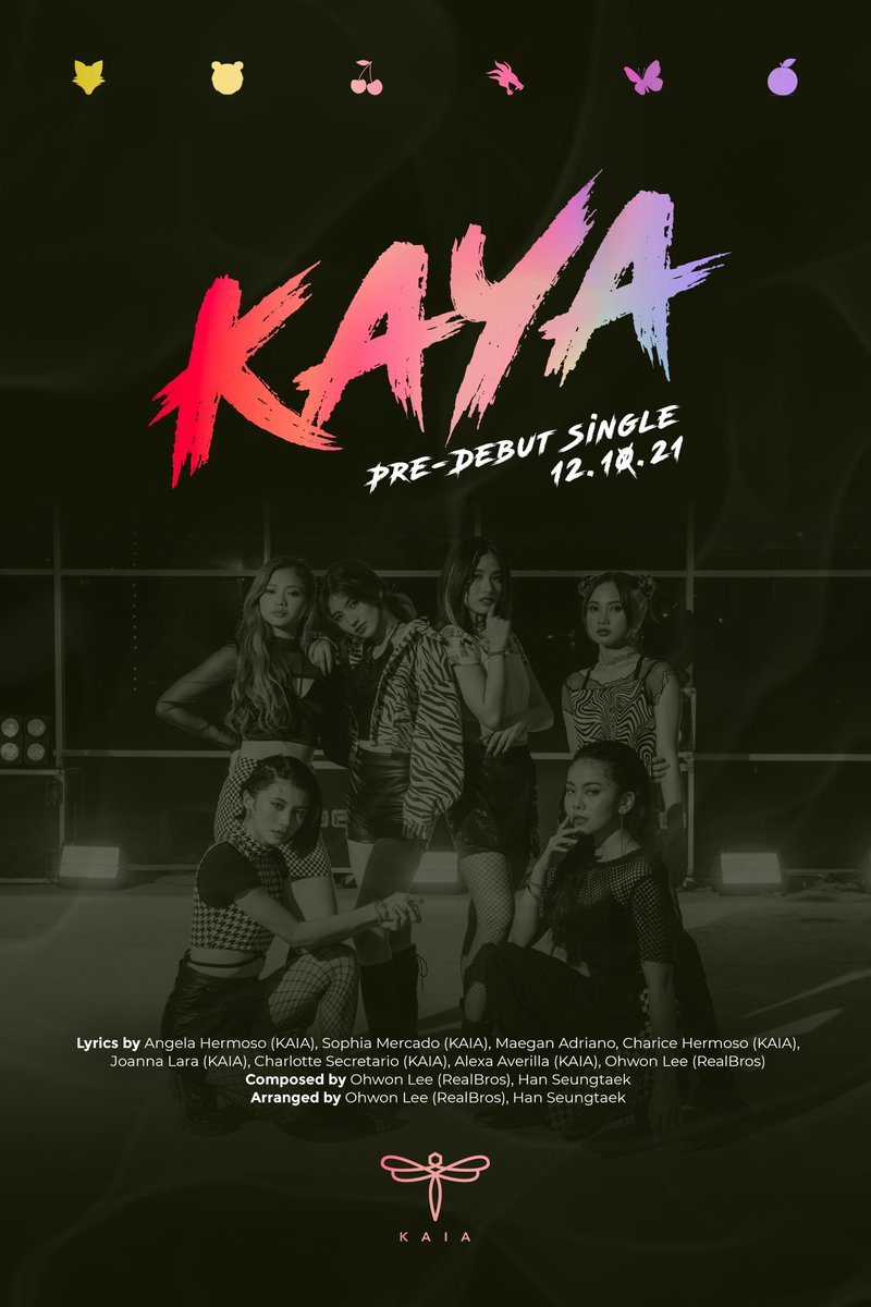 KAIAOfficialPH's tweet photo. 🔈 KAYA by KAIA 

Pre-Debut Single 
12.10.21
6PM
❣️

KAIA Pre-Debut Single
#KAIA #KAYAPreDebutSingle #KAYAbyKAIA https://t.co/ok4RNhQHjM