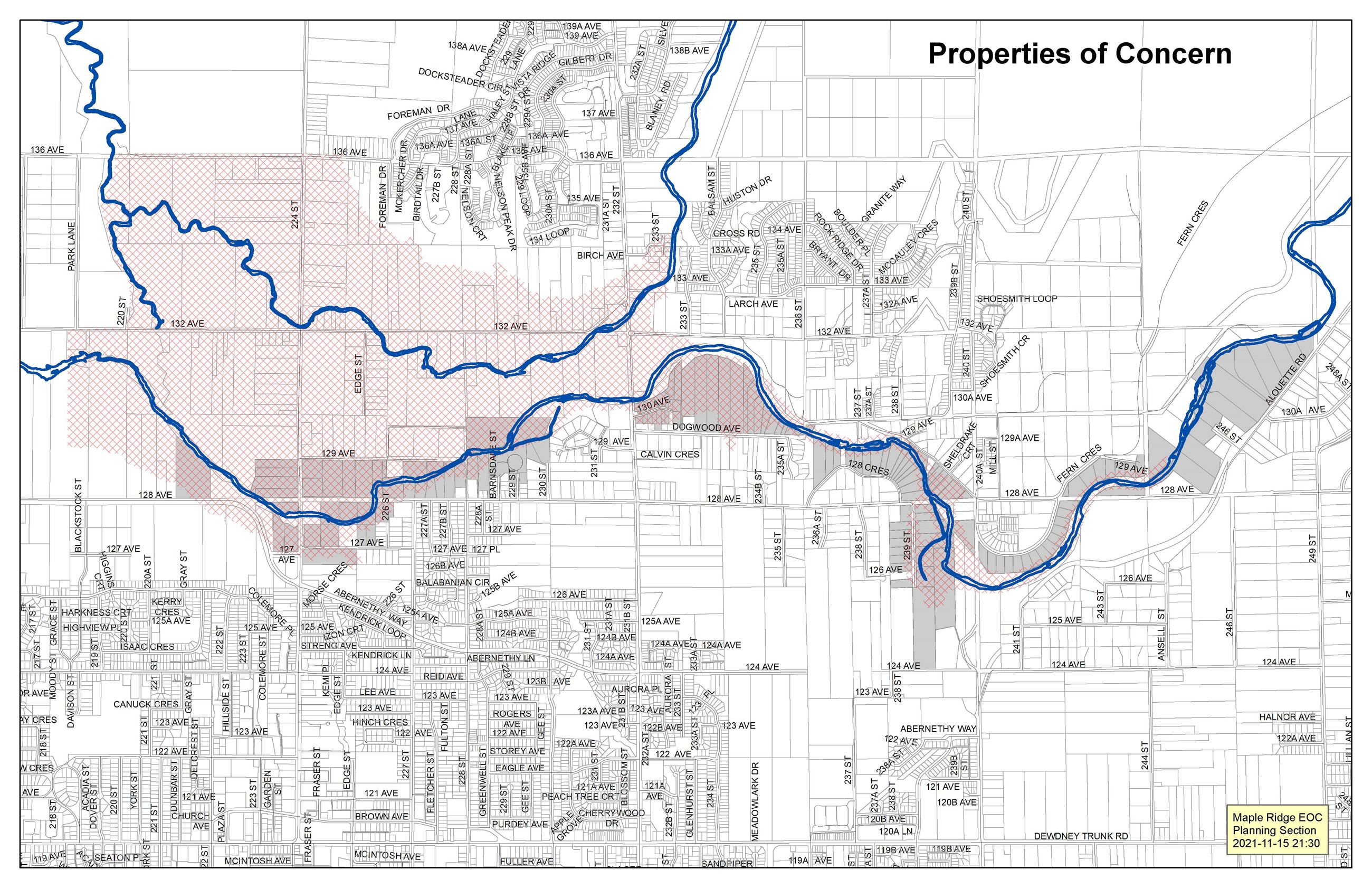 City Of Maple Ridge Maps Citynews Vancouver Al Twitter: "City Staff In Maple Ridge Are Going Door To  Door, Warning People Whose Properties Are At Increased Risk Of Flooding As  A Third Storm Is Forecast To Hit