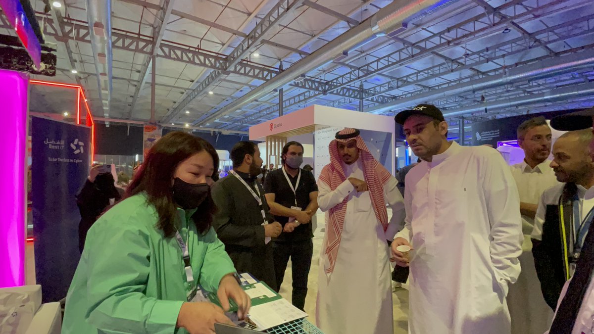 seculetter's tweet photo. SecuLetter Global Business Team is in Saudi Arabia to participate the LARGEST Cyber Security Exhibition in middle east 'atHACK'. We are running the booth with our amazing partner 'BestIT'! Don't miss your chance to come &amp; meet us in Front Exhibition Centre.
#AtHack  #SaudiArabia https://t.co/OTHM9D8oVq