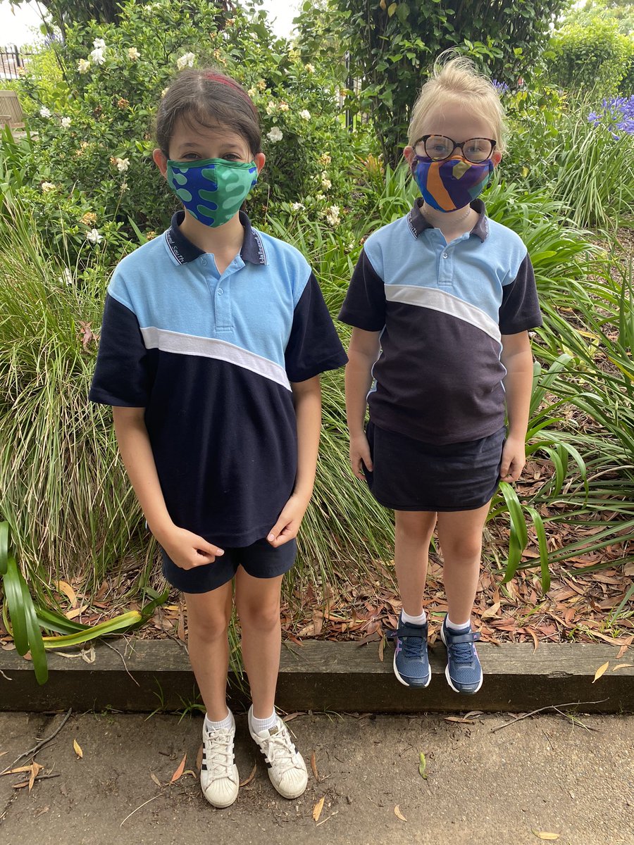Congratulations to these Wallsend South students who won our SRC mask design competition. Both masks, Camo Splash and Colourful Triangles, have been printed and are now being sold to raise money for Westpac Helicopter and Good Samaritan Donkey Rescue.