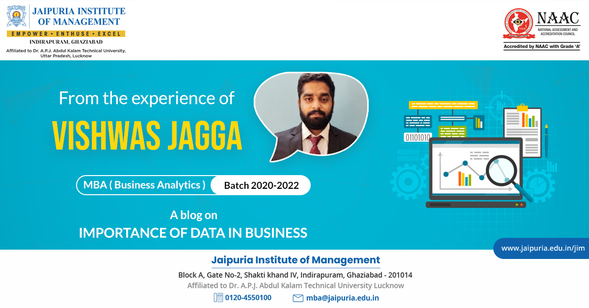 JaipuriaMBA's tweet photo. See, how our students are taught the Importance of Data in Business at Jaipuria Institute of Management.
#JaipuriaInstituteofManagement #JaipuriaInstitute #JaipuriaGhaziabad #JaipuriaMBA #Jaipuria #Alumni #MBAwithJaipuria #JaipuriaAlumni #LearnWithJaipuria #JIM https://t.co/3uPLe7E5zs