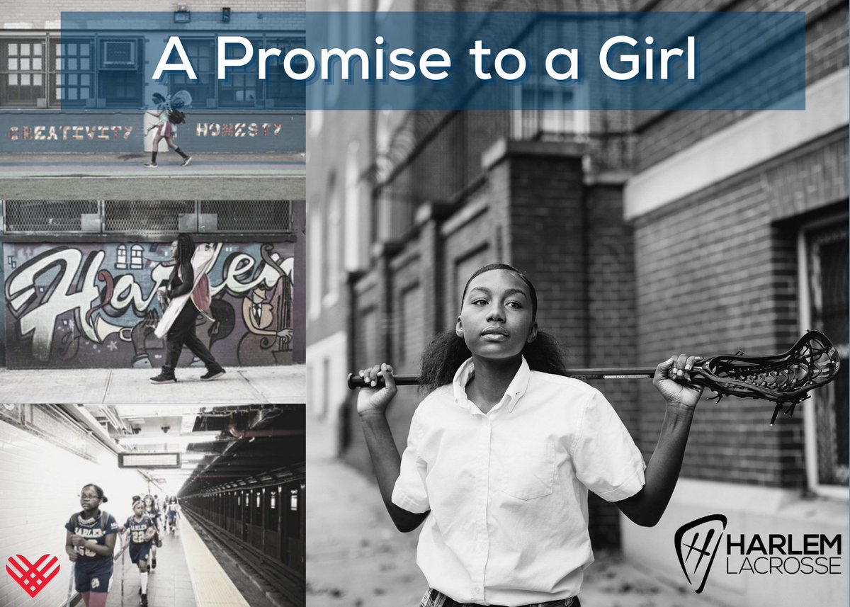 HarlemLacrosse's tweet photo. There are neighborhoods that despite a girl’s brilliance, she may not be afforded the chance to dream.

Join Harlem Lacrosse’s Promise to a Girl with a donation of $100.

https://t.co/XTLBpbp6Fe

#GivingTuesday #community https://t.co/m0G7jedFAc