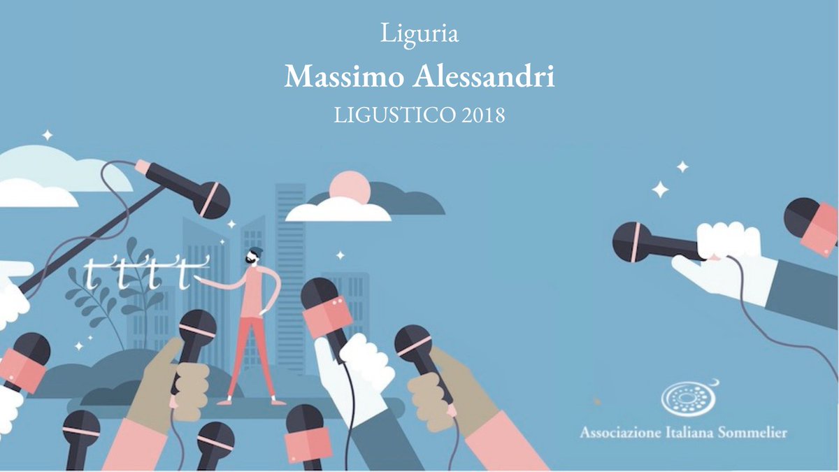 Il Tastevin #aisitalia della guida #vitae2022 per la Liguria  va al Ligustico 2018 di Massimo Alessandri. @AisLiguria_