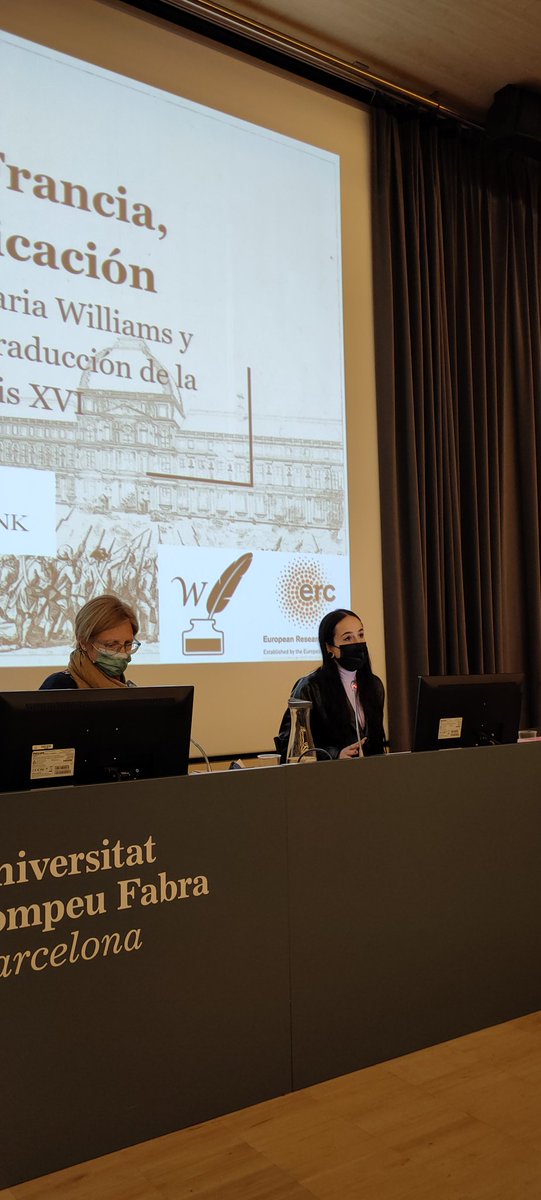 GiornateT's tweet photo. Empezamos la sesión con una ponencia, a cargo de @yurssp, sobre la traducción de la correspondencia de Luis XVI. 
#giornatatraduzione7 https://t.co/Lcyuo6TlkC