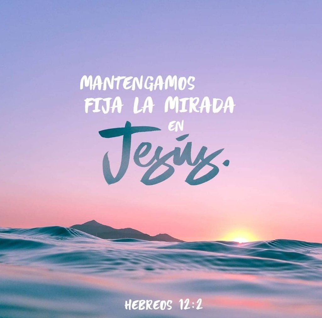 greyesc_01's tweet photo. Pon la mirada fija en Jesús. 👀❤️

👉Mantener “puestos los ojos en Jesús” es sostener una relación continua con Aquel que es la fuente de todo poder, con Aquel que puede fortalecernos para que resistamos y triunfemos. 🤗❤️ https://t.co/emhVlgRe8a