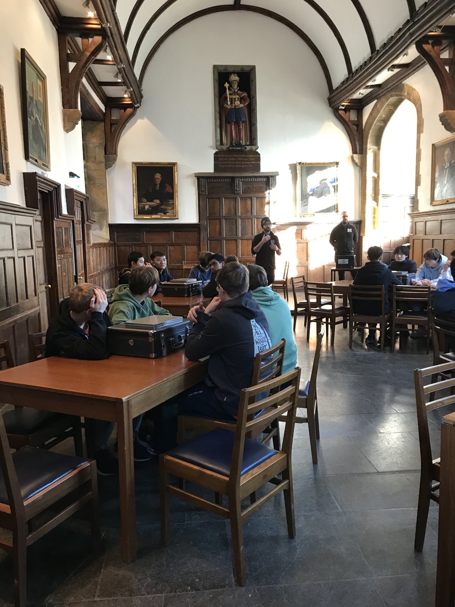 SherborneEvent's tweet photo. Our 5th Form enjoyed solving puzzles and clues to break into a safe as part of their table top Escape Room. Well done to the winning teams! Thanks to #EscapeGameEvents for running a wonderful afternoon. #Sherborne #SherborneEvents https://t.co/FcFIR8bA0M