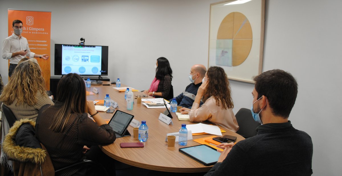 El Science+Partners no s’atura: 7 edicions connectant personal investigador i inversors🤝Es van presentar 4 projectes de la <a href="/UniBarcelona/">Universitat de Barcelona</a> a partners d'<a href="/AsabysPartners/">ASABYS PARTNERS</a>, <a href="/BHV_Partners/">BHV Partners</a>, <a href="/COMBarcelona/">Col·legi Metges BCN</a>, <a href="/EIT_Health_es/">EIT Health Spain</a>, <a href="/inveready/">Inveready</a> i @InvivoCapital  bit.ly/3G0QvZW #FEDERrecerca