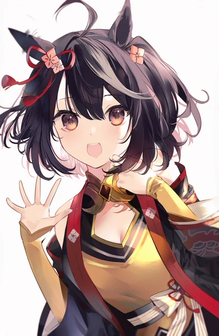 #今月描いた絵を晒そう 
最近仕事絵以外ほぼ全部ウマ娘だねー 