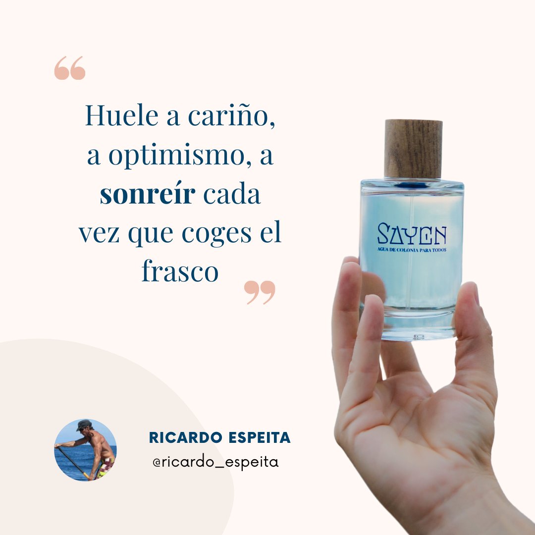 ProyectoSayen's tweet photo. Hola raros ¿Vosotros también pensáis que Sayen huele a cariño y optimismo?✨🤗
Anímate a compartir tu opinión💓 No existe cosa que nos guste más en el mundo que recibir vuestros mensajes... (Bueno sí, ponernos cada mañana la Colonia Sayen🤭💦✌️)
#ColoniaSayen #ParaTodosLosRaros https://t.co/b6gfnbBWD6