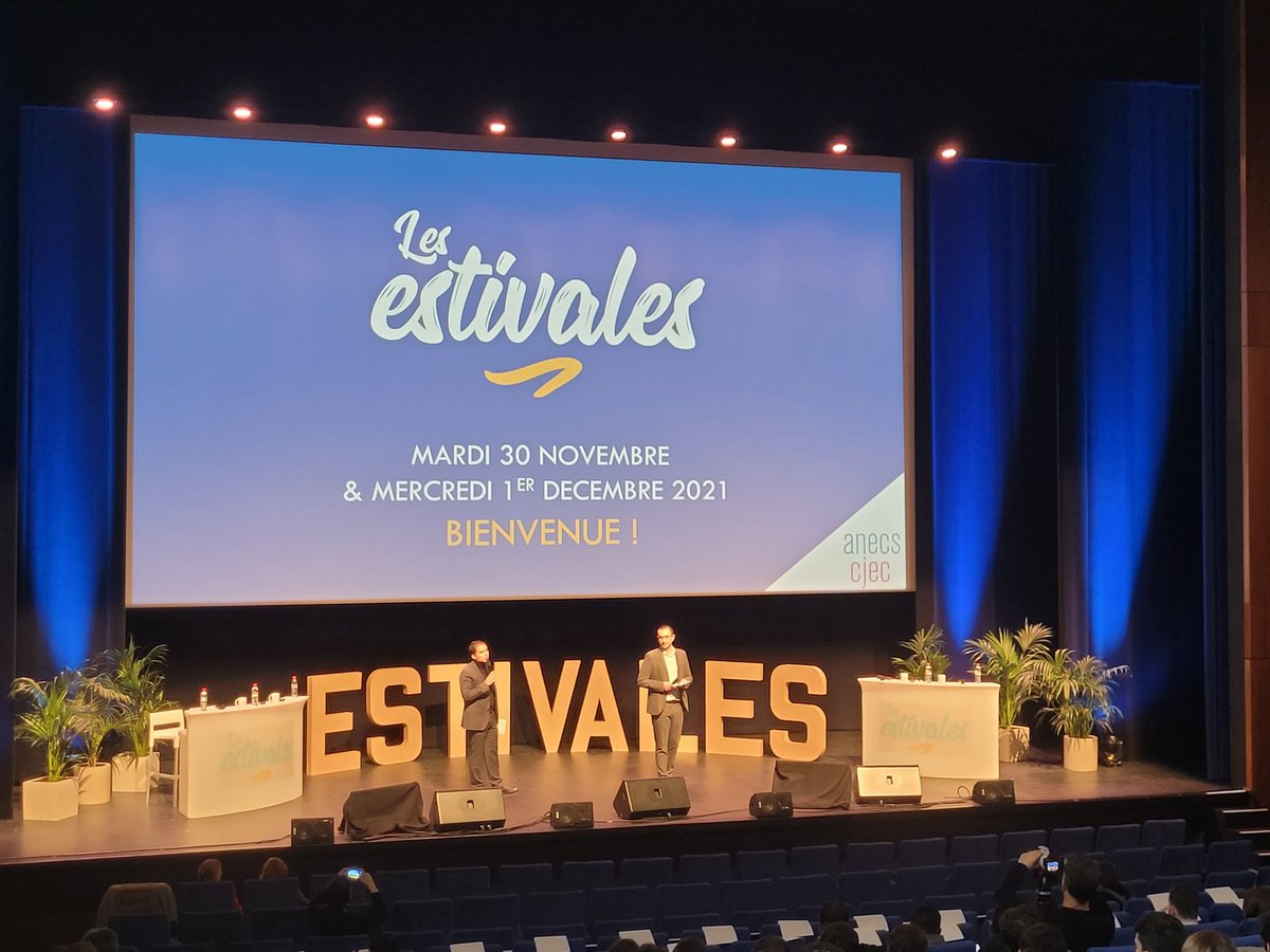 C'est parti pour l'édition 2️⃣0️⃣2️⃣1️⃣ des Estivales. Le congrès organisé par l'ANECS &amp; CJEC au Beffroi de Montrouge. Au programme : des ateliers, des Esti'talks, des conférences plénières, des recontres avec les partenaire et deux soirées. #LesEstivales #GénérationAugmentée