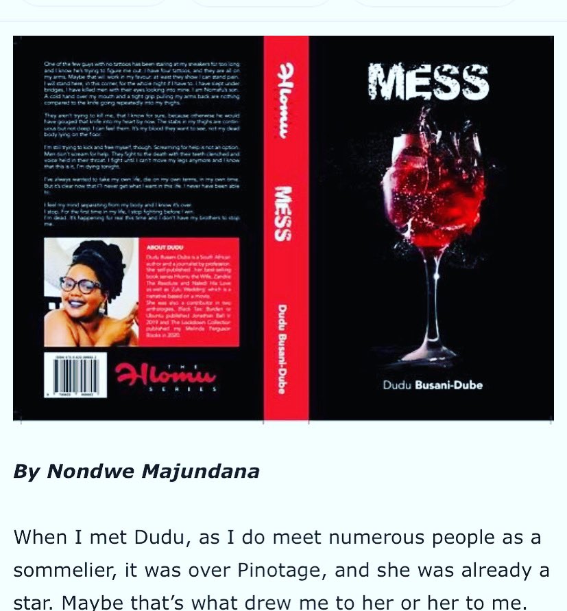 nondweza's tweet photo. Guys please tell @dududube that I wrote her a love letter… https://t.co/ArZYcJr0Fs 

#sapositivenews #Thewife #Thewifeonshowmax #hlomuthewife #Africanwriters #BookTwitter https://t.co/MU66bcvfZ5