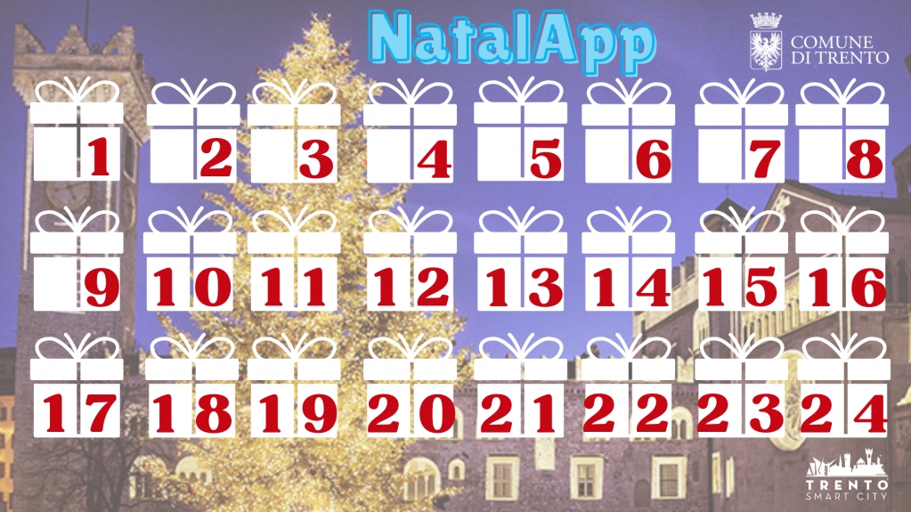 🎅🏻Senti il profumo di Natale?
✨Noi del Team Trento Smart City abbiamo pensato di tenerti compagnia nel periodo natalizio con il calendario dell’avvento smart.

🎁Scopri con noi cosa si racchiude dentro ogni pacco
 #trentosmart #natale #natalapp