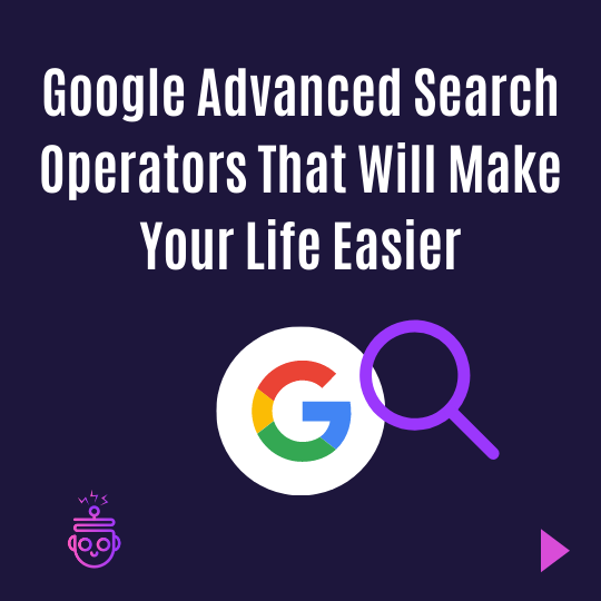 _nitman's tweet photo. π Google Advanced Search Operators π
Can you imagine pasting every URL in Google to see if it's indexed? Or, performing menial tasks like these that would fracture your thumbs? π±
#ProductivityHacks #SearchOperators #SEO
It's a π§΅ https://t.co/CtEnGhjLcq