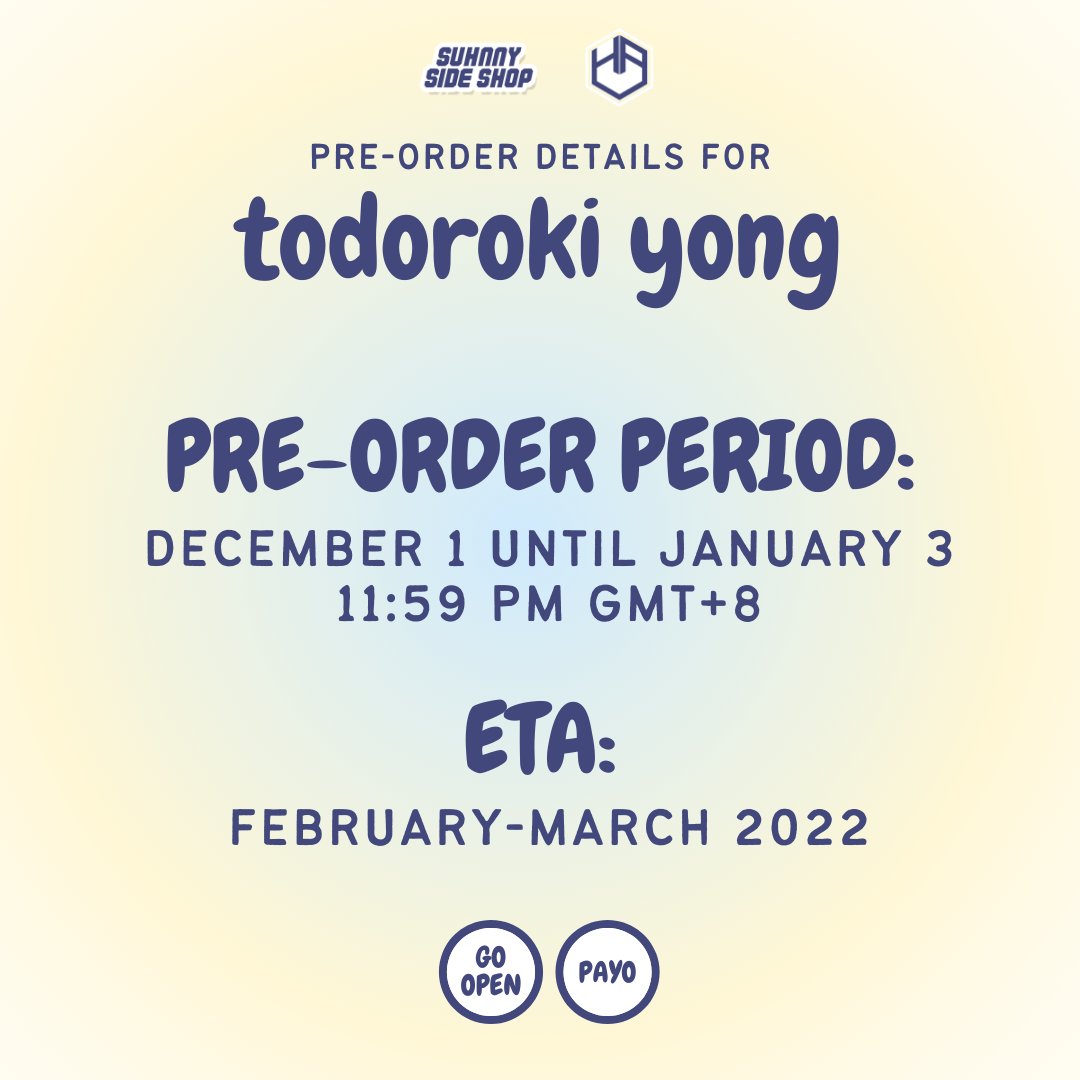 SuhnnySideShop's tweet photo. PRE-ORDER: TODOROKI YONG PLUSHIE❤
-PHP 2000 +lsf
-35cm

🤍DOO, DOP: Jan 3, 11:59PM
🛒Pre-order here: https://t.co/8n1VDmOfXc

RT Giveaway🇵🇭
Get a chance to win your own todoroki yong plushie!
-RT, Like, + Reply with #TAEYONG #태용
-Attach product photo on reply
-Tag 5 TyongFs🤗 https://t.co/GO6I5ZwcCD
